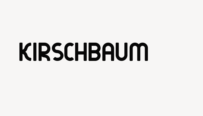 kirschbaum font download