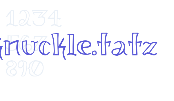 knuckle.tatz Font