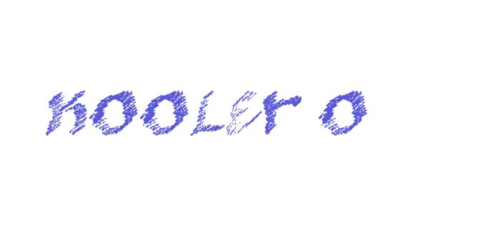 kooler O Font Download