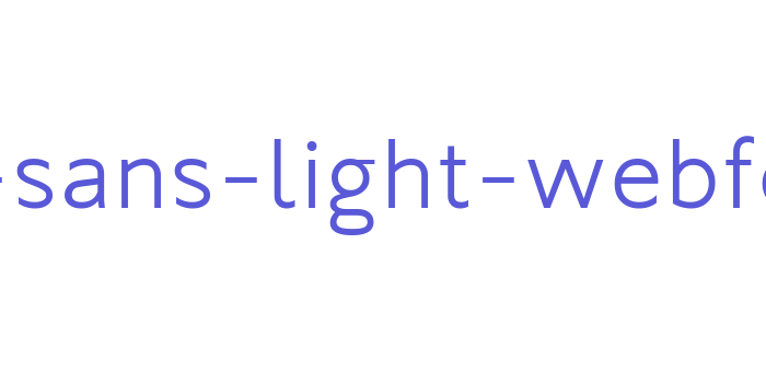 koya-sans-light-webfont Font Download