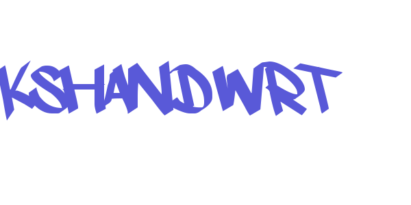 kshandwrt font free