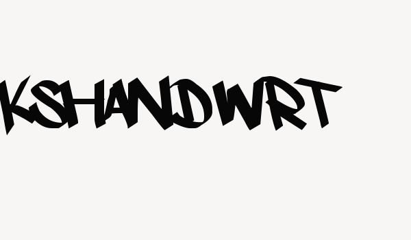 kshandwrt Font