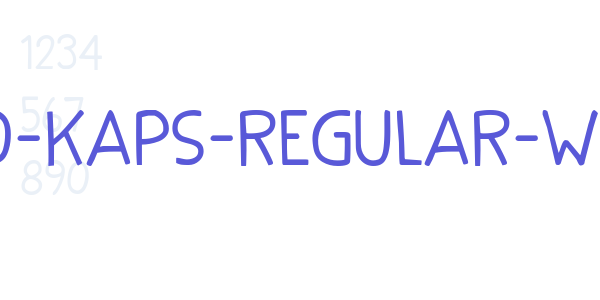 kuroneko-kaps-regular-webfont font