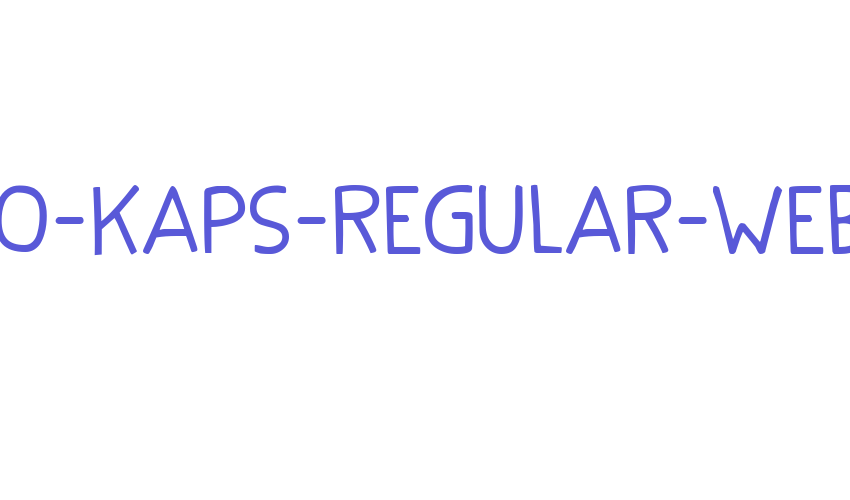 kuroneko-kaps-regular-webfont Font