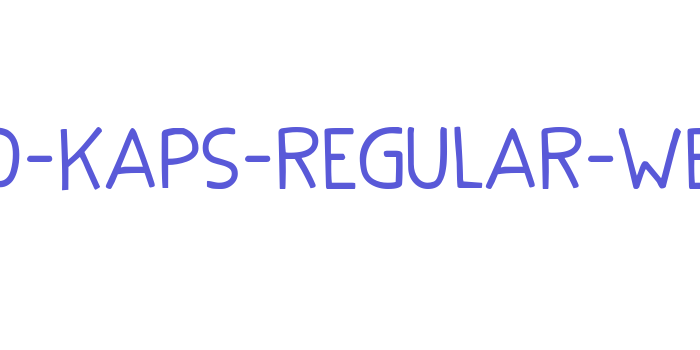 kuroneko-kaps-regular-webfont Font Download