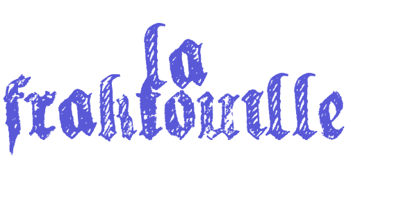 la fraktouille font free