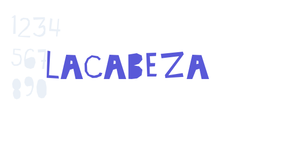 lacabeza font free