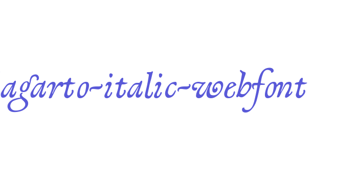 lagarto-italic-webfont Font Download