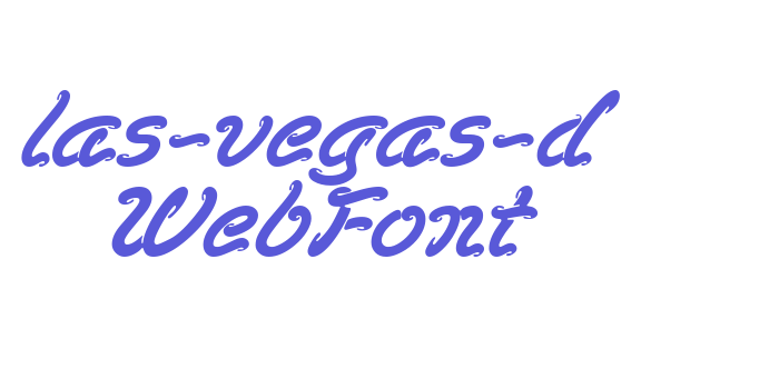 las-vegas-d WebFont Font Download