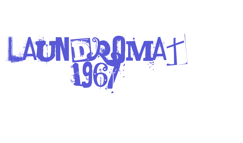 laundromat 1967 Font Download