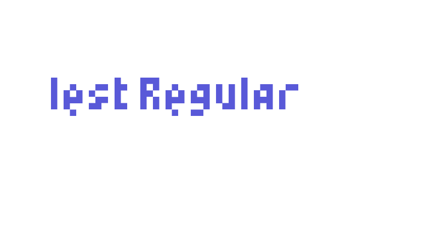 lest Regular Font Download