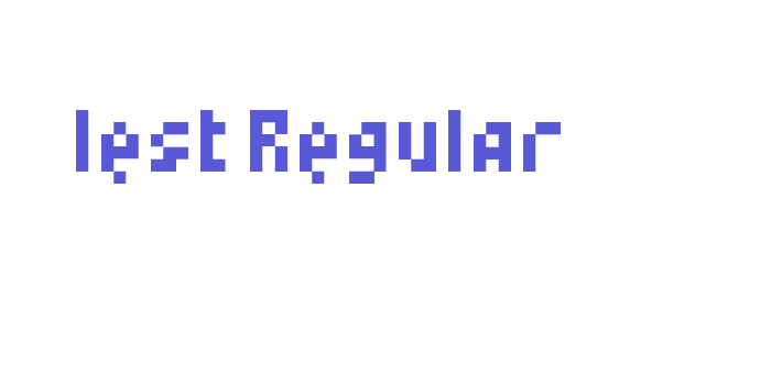 lest Regular Font Download