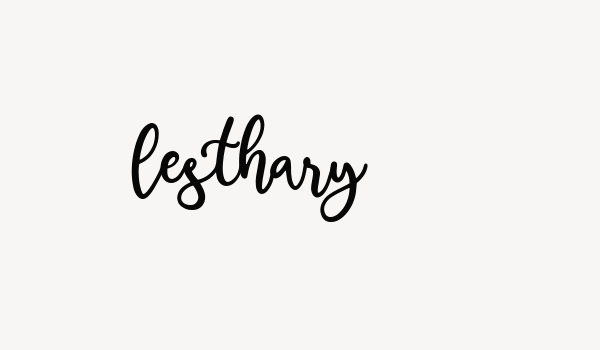 lesthary Font