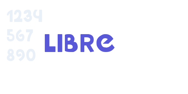 libre font