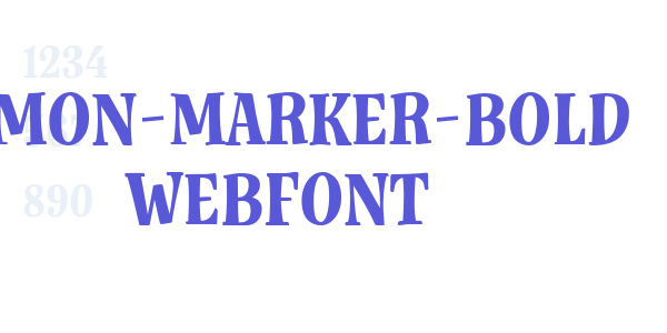 limon-marker-bold WebFont font free