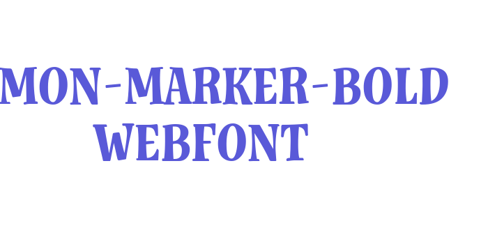 limon-marker-bold WebFont Font Download