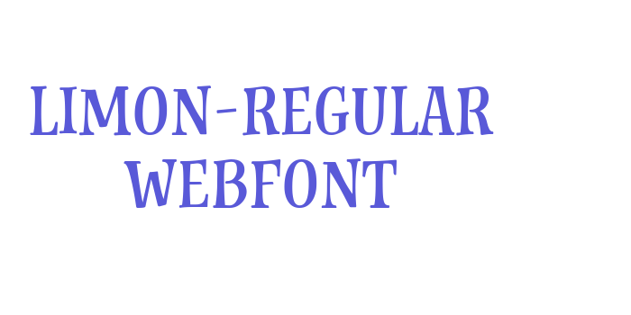 limon-regular WebFont Font Download