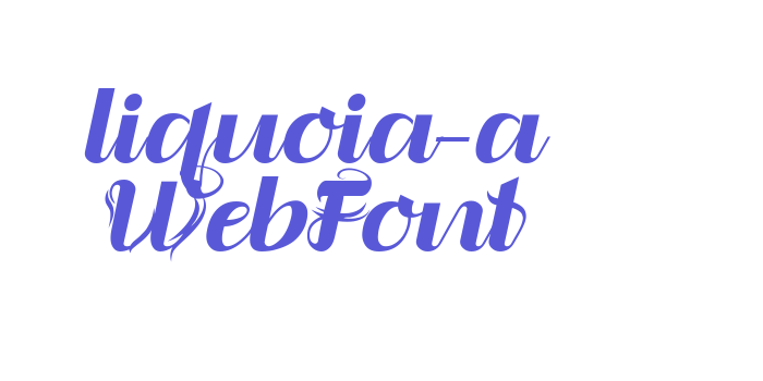 liquoia-a WebFont Font Download