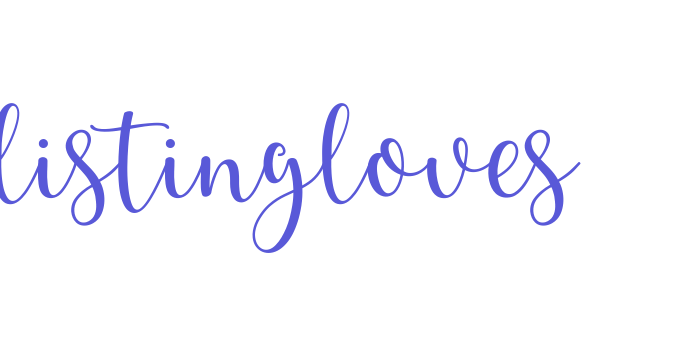 listingloves Font Download