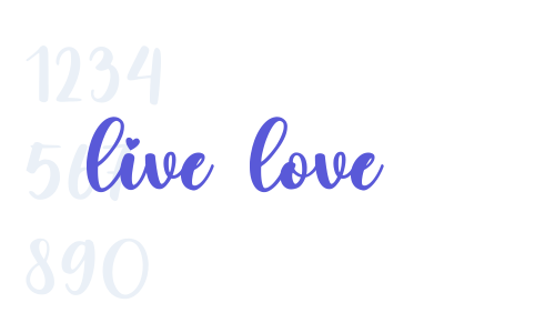 live love Font Download