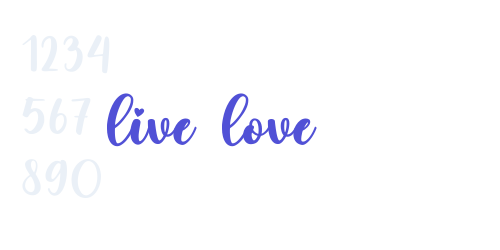 live love-font-download
