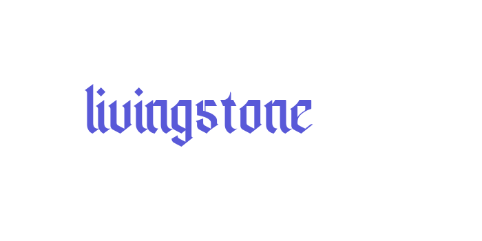 livingstone Font Download