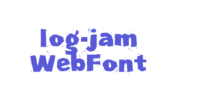 log-jam WebFont Font Download