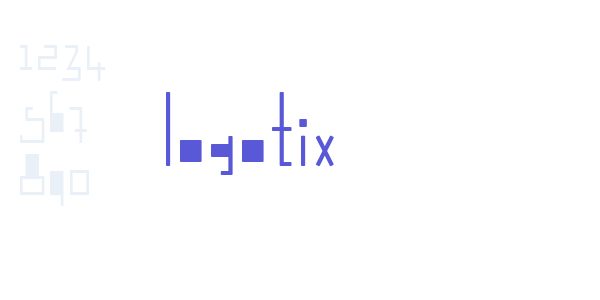 logotix font