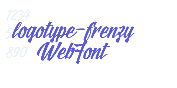 logotype-frenzy WebFont font free