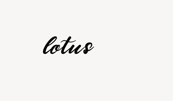 lotus Font