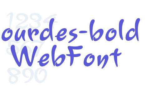 lourdes-bold WebFont Font Download