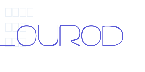 lourod font