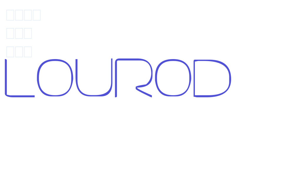 lourod-font-download