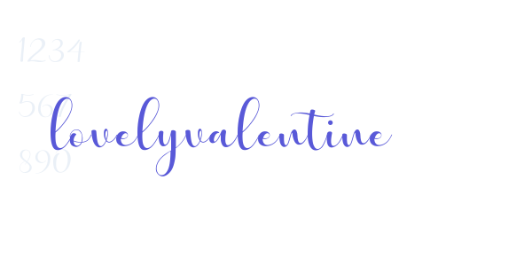 lovelyvalentine font free