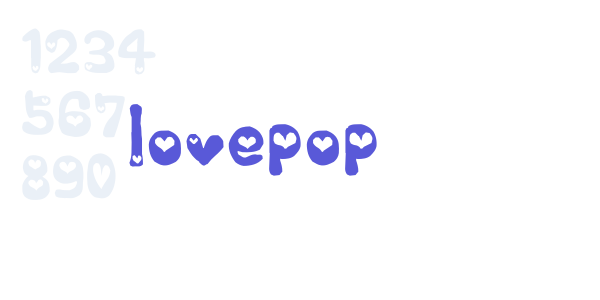 lovepop font free