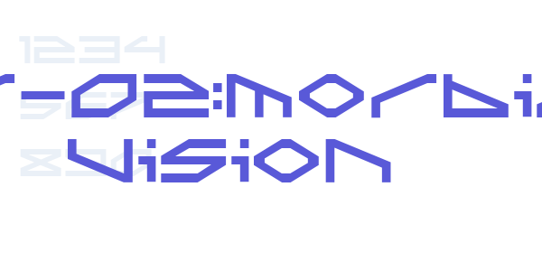 ltr-02:morbid vision font free