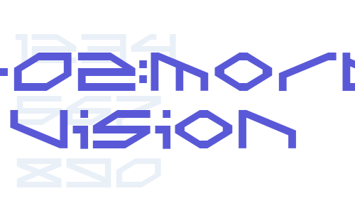 ltr-02:morbid vision Font