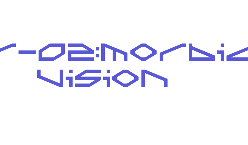 ltr-02:morbid vision Font