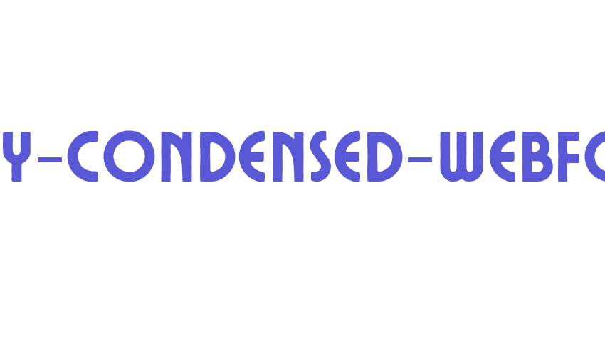 lucidity-condensed-webfont Font