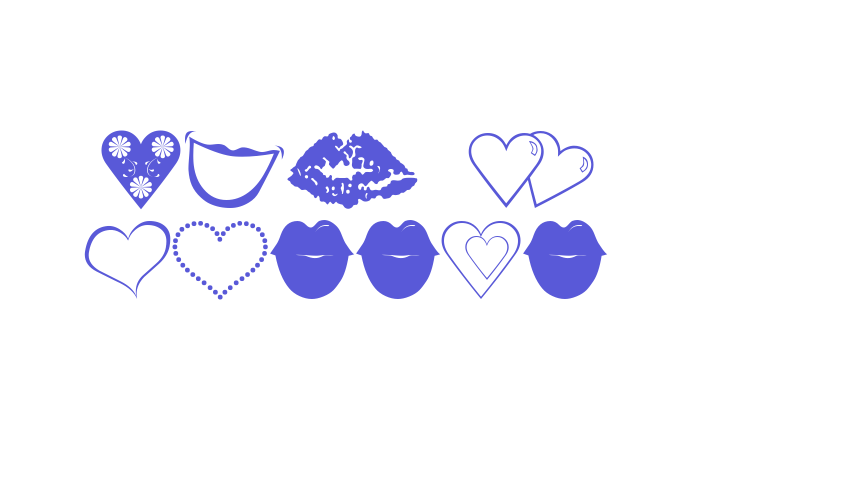 luv n kisses Font Download