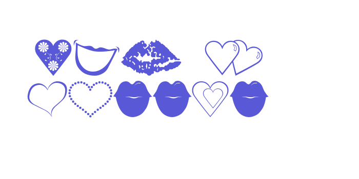 luv n kisses Font Download