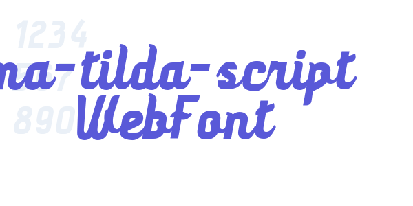 ma-tilda-script WebFont font free