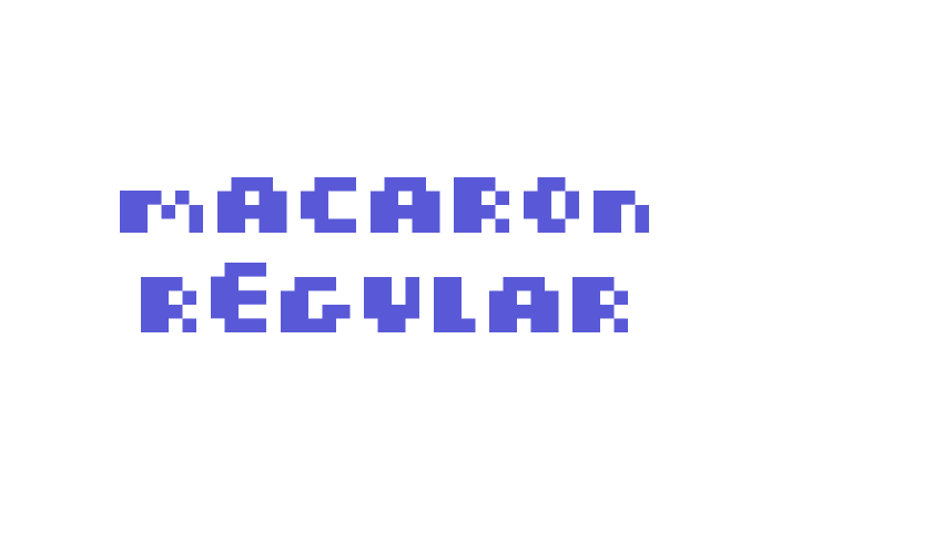 macaron Regular Font Download