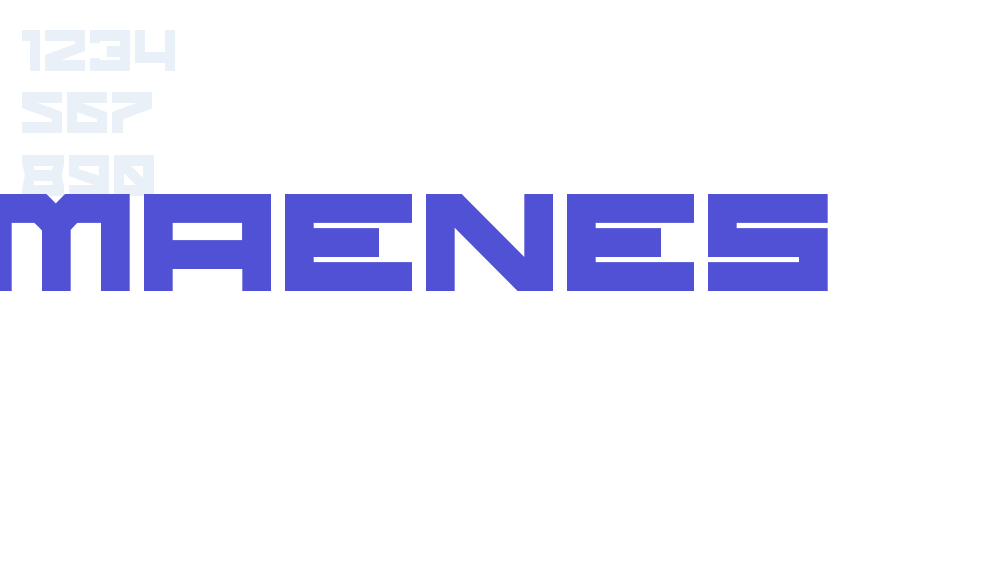 maenes-font-download