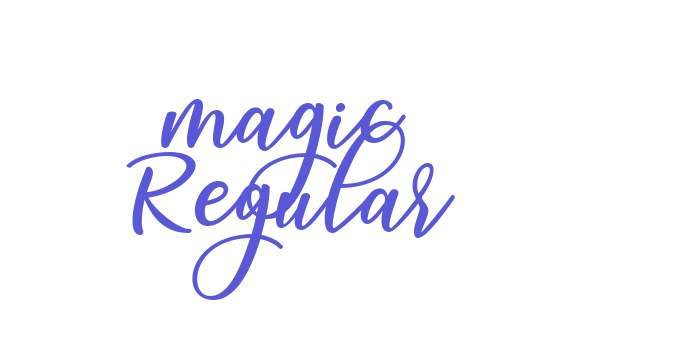 magic Regular Font Download