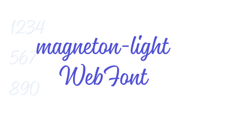 magneton-light WebFont-font-download
