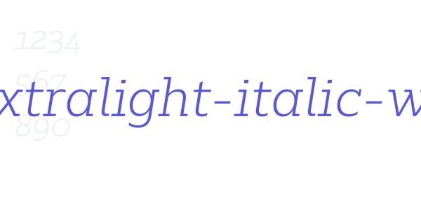 majora-extralight-italic-webfont font