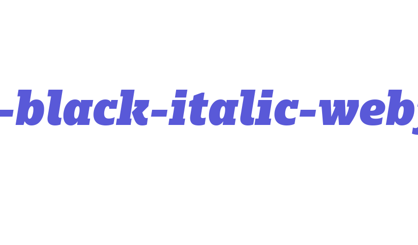 majora-black-italic-webfont Font