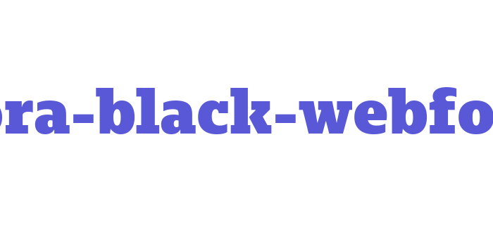 majora-black-webfont Font Download