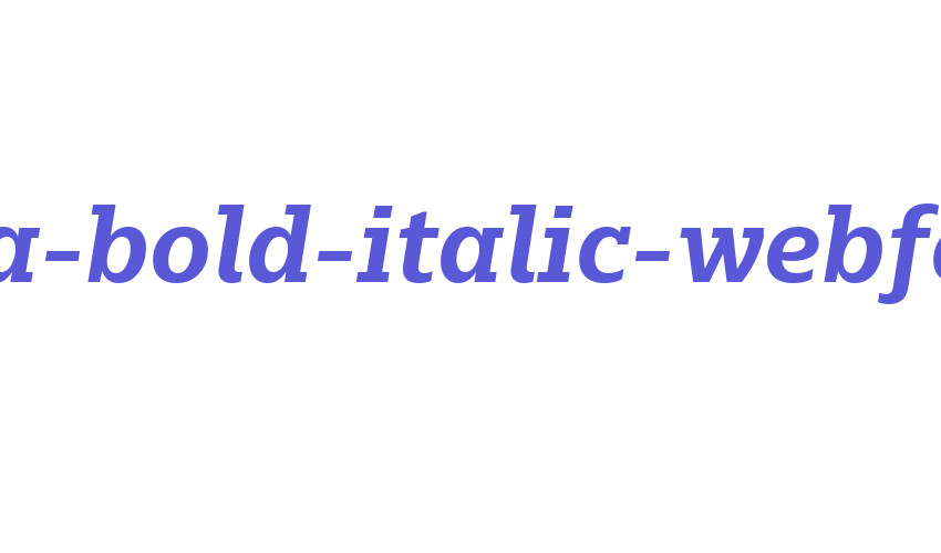 majora-bold-italic-webfont Font